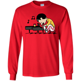 T-Shirts Red / YS Queenuts Youth Long Sleeve T-Shirt