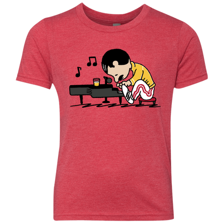 T-Shirts Vintage Red / YXS Queenuts Youth Triblend T-Shirt