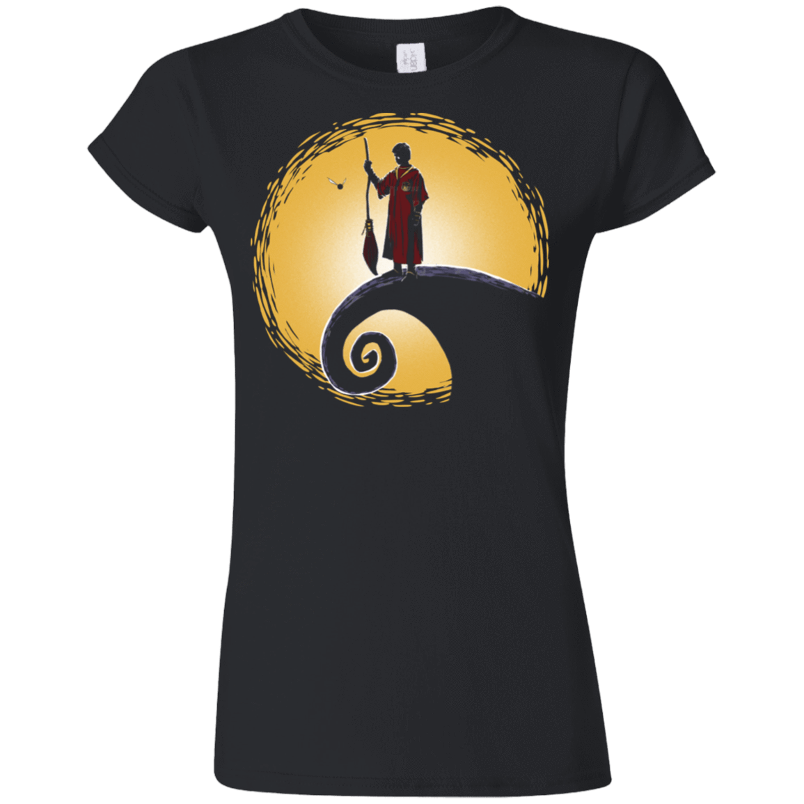 T-Shirts Black / S Quidditch before Christmas Junior Slimmer-Fit T-Shirt