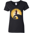 T-Shirts Black / S Quidditch before Christmas Women's V-Neck T-Shirt