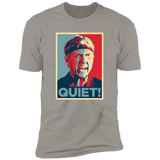T-Shirts Light Grey / S Quiet Hope Men's Premium T-Shirt