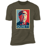 T-Shirts Military Green / S Quiet Hope Men's Premium T-Shirt