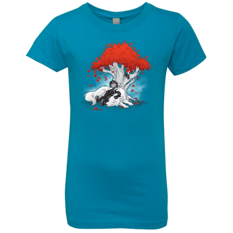 T-Shirts Turquoise / YXS Quiet Winter Girls Premium T-Shirt