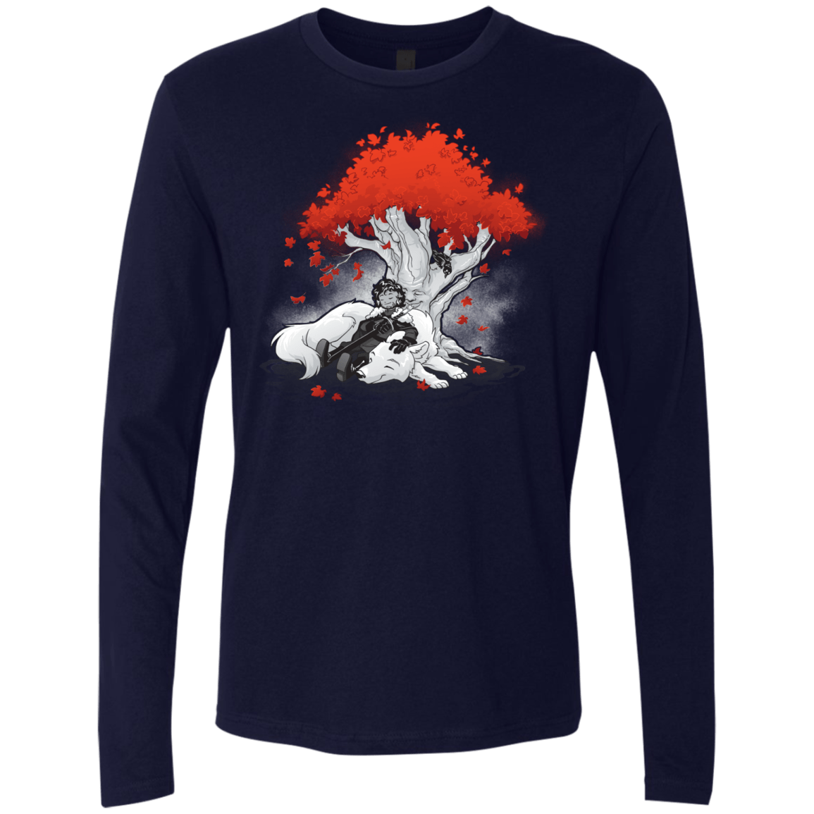 T-Shirts Midnight Navy / S Quiet Winter Men's Premium Long Sleeve