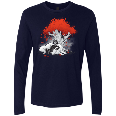 T-Shirts Midnight Navy / S Quiet Winter Men's Premium Long Sleeve