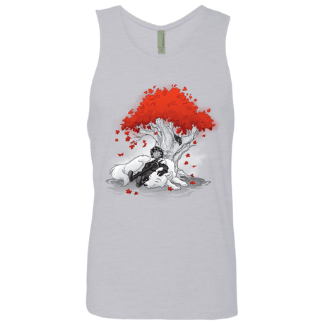 T-Shirts Heather Grey / S Quiet Winter Men's Premium Tank Top