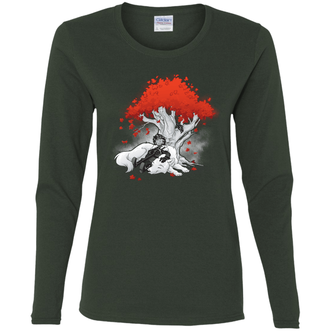 T-Shirts Forest / S Quiet Winter Women's Long Sleeve T-Shirt
