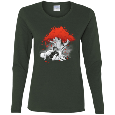 T-Shirts Forest / S Quiet Winter Women's Long Sleeve T-Shirt