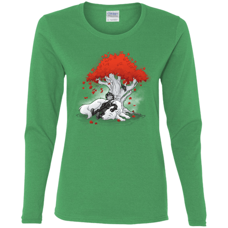 T-Shirts Irish Green / S Quiet Winter Women's Long Sleeve T-Shirt