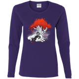 T-Shirts Purple / S Quiet Winter Women's Long Sleeve T-Shirt