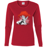 T-Shirts Red / S Quiet Winter Women's Long Sleeve T-Shirt