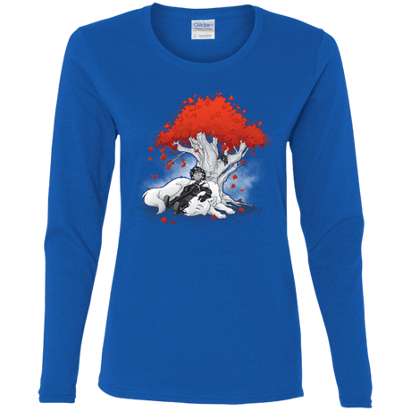 T-Shirts Royal / S Quiet Winter Women's Long Sleeve T-Shirt