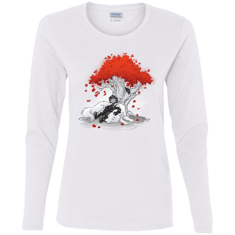 T-Shirts White / S Quiet Winter Women's Long Sleeve T-Shirt