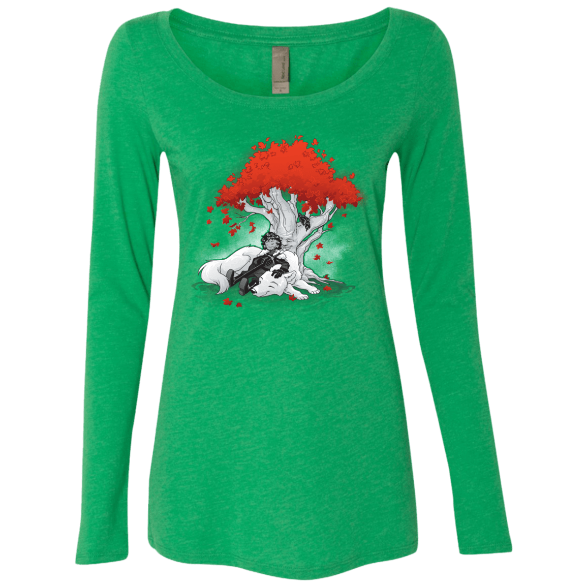 T-Shirts Envy / S Quiet Winter Women's Triblend Long Sleeve Shirt