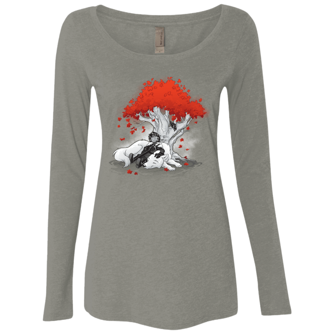 T-Shirts Venetian Grey / S Quiet Winter Women's Triblend Long Sleeve Shirt