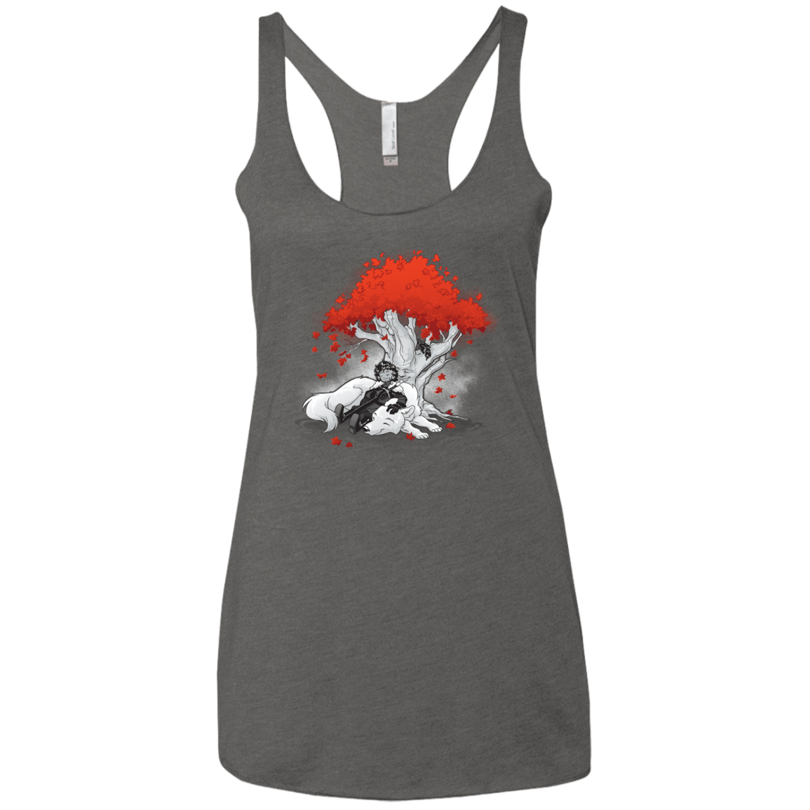 T-Shirts Premium Heather / X-Small Quiet Winter Women's Triblend Racerback Tank
