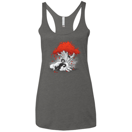 T-Shirts Premium Heather / X-Small Quiet Winter Women's Triblend Racerback Tank