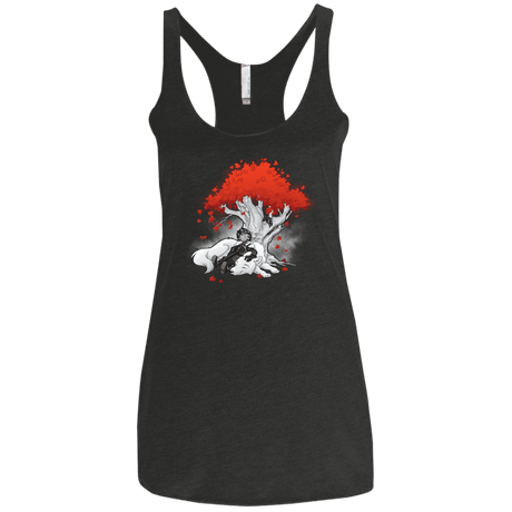T-Shirts Vintage Black / X-Small Quiet Winter Women's Triblend Racerback Tank