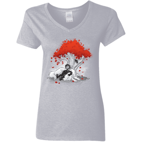 Quiet Winter Women's V-Neck T-Shirt