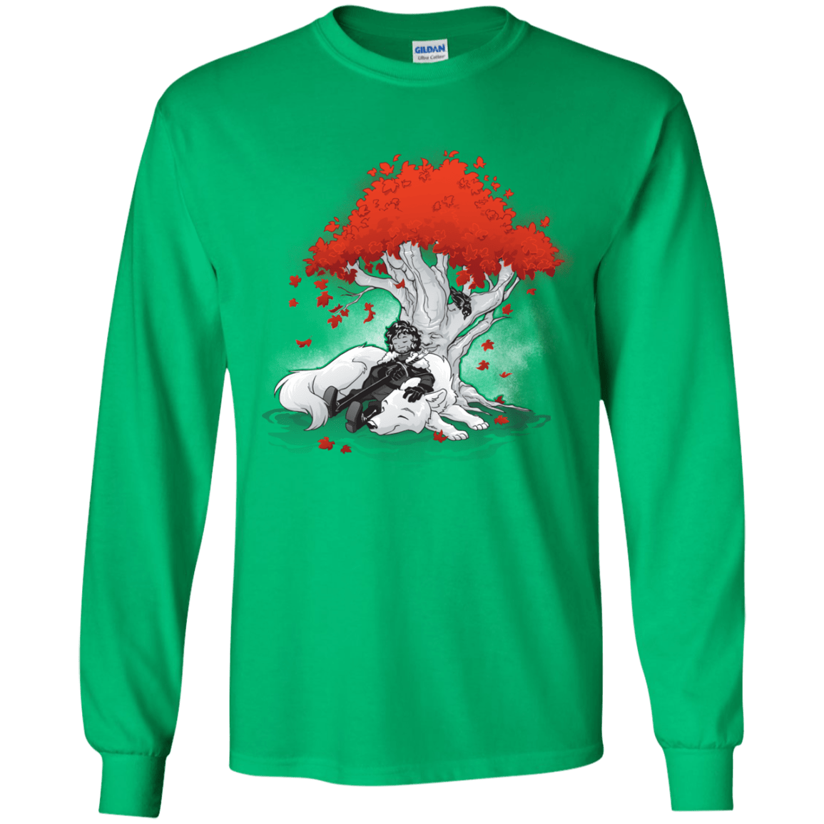 T-Shirts Irish Green / YS Quiet Winter Youth Long Sleeve T-Shirt