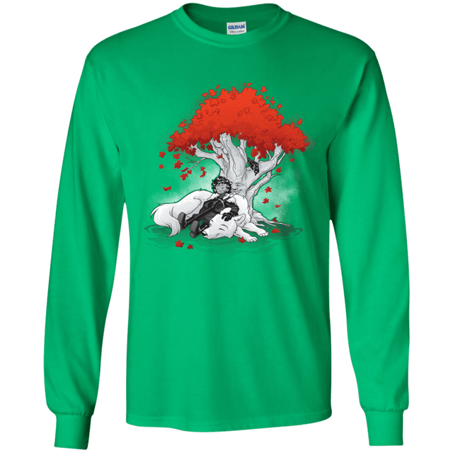 T-Shirts Irish Green / YS Quiet Winter Youth Long Sleeve T-Shirt
