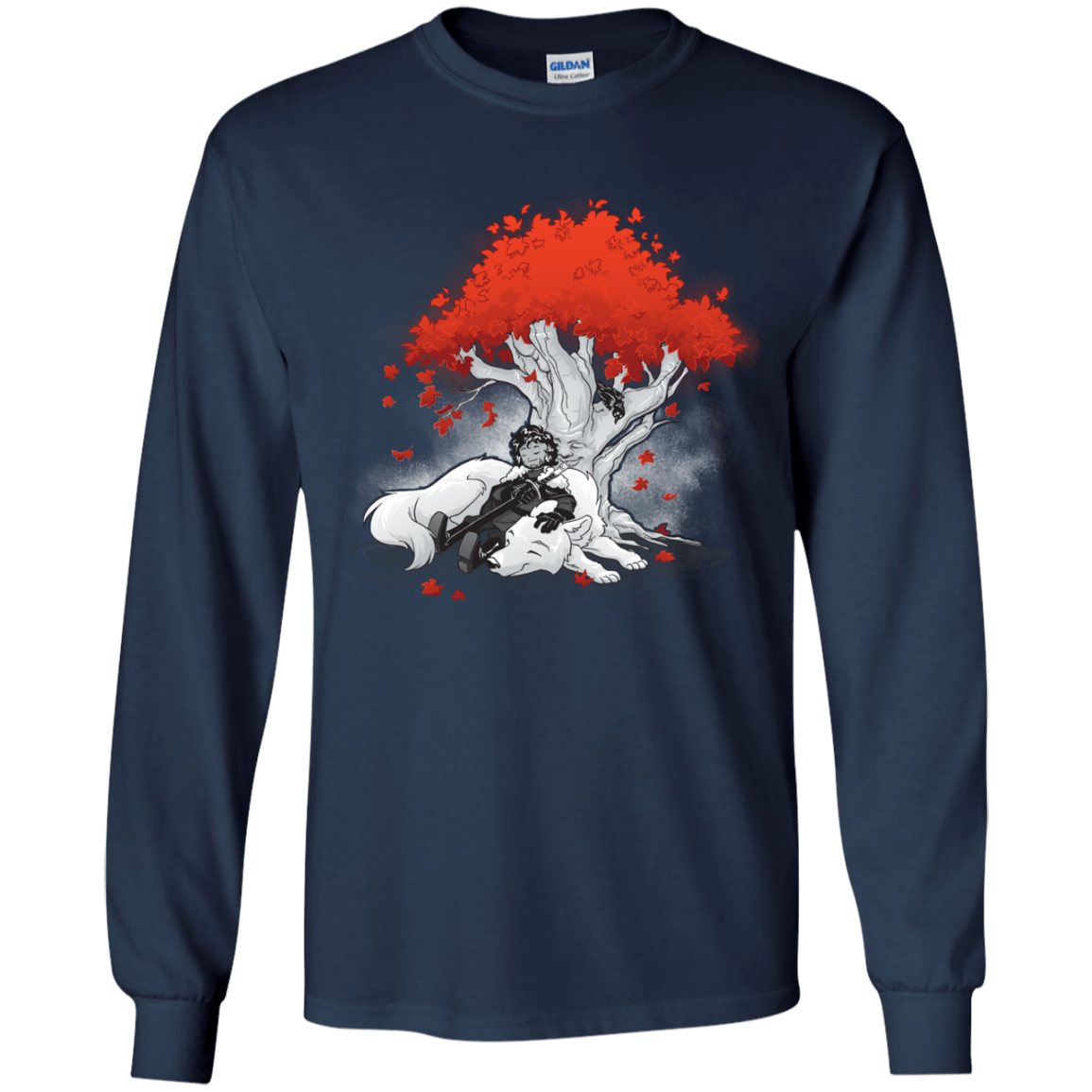 T-Shirts Navy / YS Quiet Winter Youth Long Sleeve T-Shirt