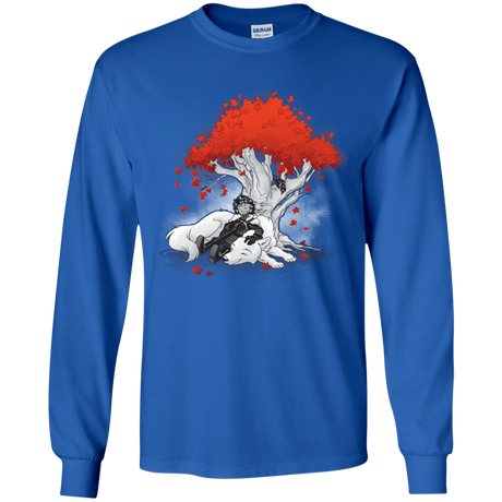 T-Shirts Royal / YS Quiet Winter Youth Long Sleeve T-Shirt