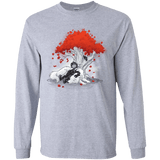 T-Shirts Sport Grey / YS Quiet Winter Youth Long Sleeve T-Shirt