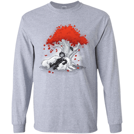 T-Shirts Sport Grey / YS Quiet Winter Youth Long Sleeve T-Shirt