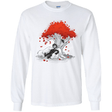 T-Shirts White / YS Quiet Winter Youth Long Sleeve T-Shirt