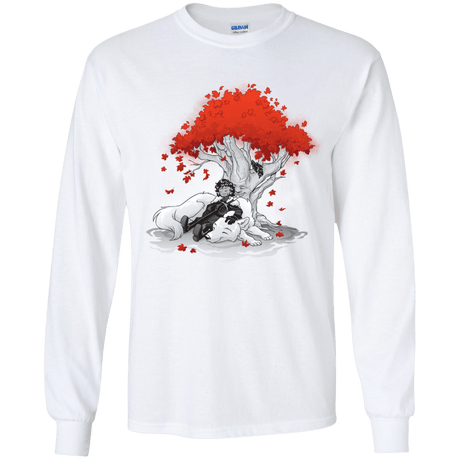 T-Shirts White / YS Quiet Winter Youth Long Sleeve T-Shirt