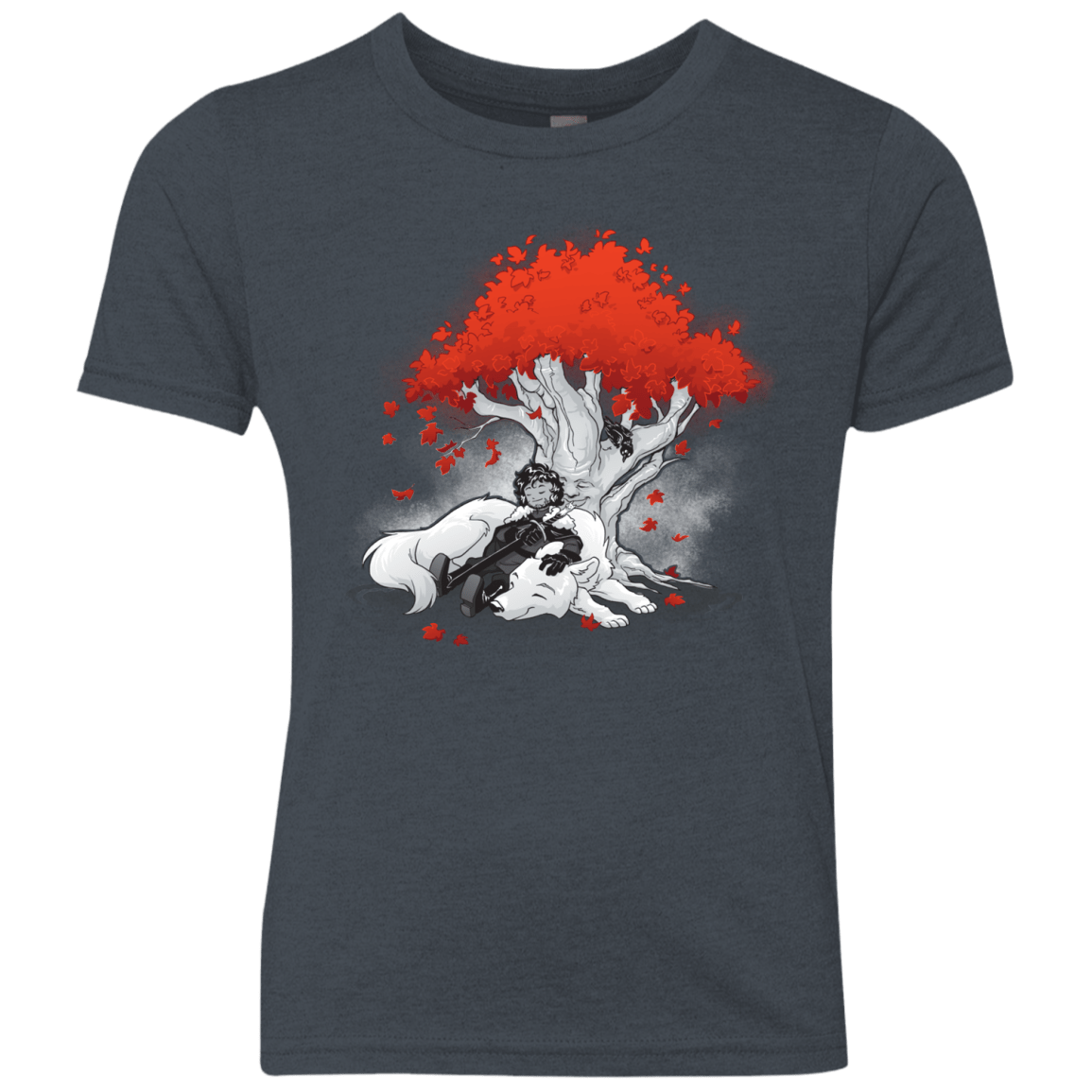 T-Shirts Vintage Navy / YXS Quiet Winter Youth Triblend T-Shirt