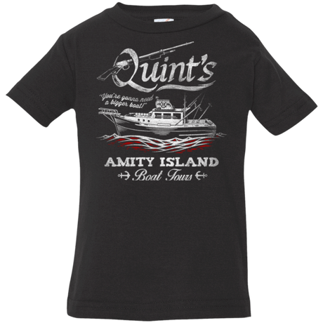 T-Shirts Black / 6 Months Quints Boat Tours Infant Premium T-Shirt