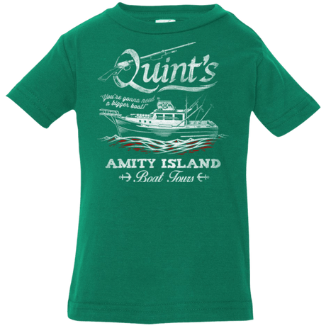T-Shirts Kelly / 6 Months Quints Boat Tours Infant Premium T-Shirt