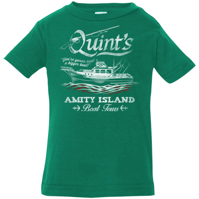 T-Shirts Kelly / 6 Months Quints Boat Tours Infant Premium T-Shirt