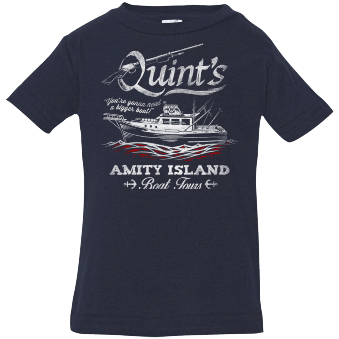 T-Shirts Navy / 6 Months Quints Boat Tours Infant Premium T-Shirt