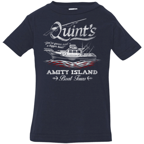 T-Shirts Navy / 6 Months Quints Boat Tours Infant Premium T-Shirt