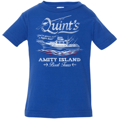 T-Shirts Royal / 6 Months Quints Boat Tours Infant Premium T-Shirt
