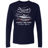 T-Shirts Midnight Navy / Small Quints Boat Tours Men's Premium Long Sleeve