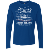 T-Shirts Royal / Small Quints Boat Tours Men's Premium Long Sleeve