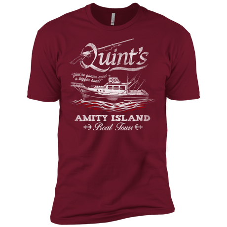 T-Shirts Cardinal / X-Small Quints Boat Tours Men's Premium T-Shirt