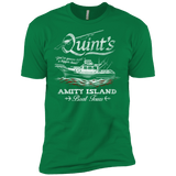 T-Shirts Kelly Green / X-Small Quints Boat Tours Men's Premium T-Shirt