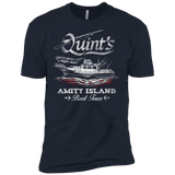 T-Shirts Midnight Navy / X-Small Quints Boat Tours Men's Premium T-Shirt