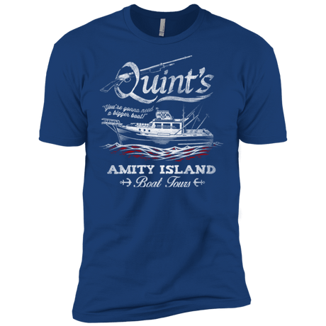 T-Shirts Royal / X-Small Quints Boat Tours Men's Premium T-Shirt