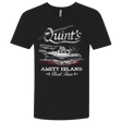 T-Shirts Black / X-Small Quints Boat Tours Men's Premium V-Neck