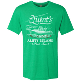 T-Shirts Envy / Small Quints Boat Tours Men's Triblend T-Shirt