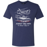 T-Shirts Vintage Navy / Small Quints Boat Tours Men's Triblend T-Shirt