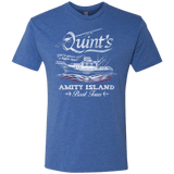 T-Shirts Vintage Royal / Small Quints Boat Tours Men's Triblend T-Shirt