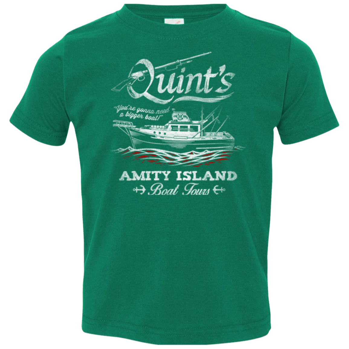 T-Shirts Kelly / 2T Quints Boat Tours Toddler Premium T-Shirt