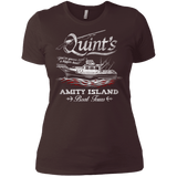 T-Shirts Dark Chocolate / X-Small Quints Boat Tours Women's Premium T-Shirt